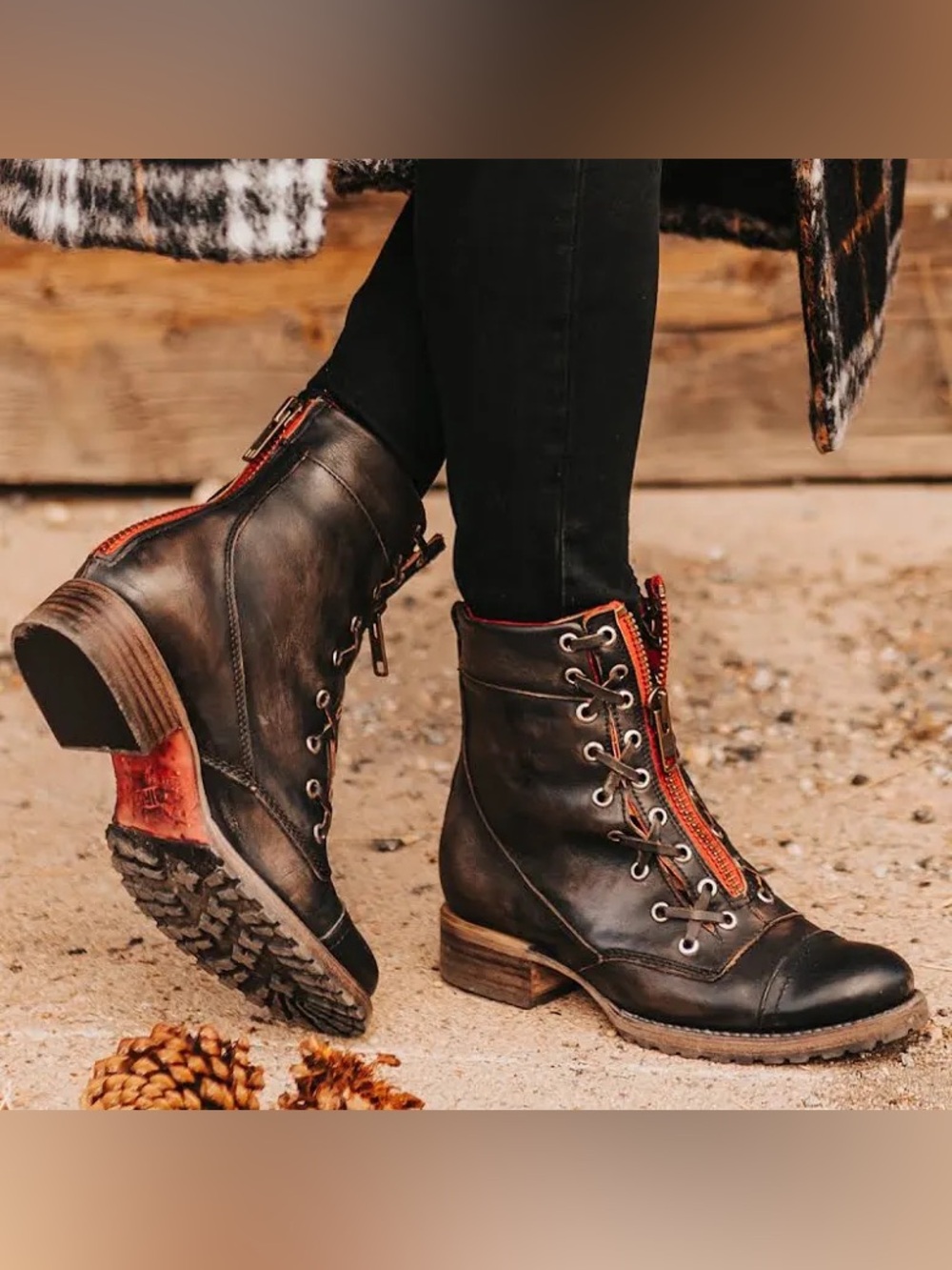 Freebird Liverpool Combat Boots